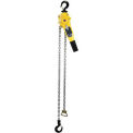 OZ Lifting Lever Hoist With Std. Overload Protection 3/4 Ton Cap. 20' Lift