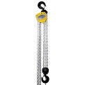 OZ Lifting Manual Chain Hoist With Std. Overload Protection 20' Lift, 3 Ton Cap.