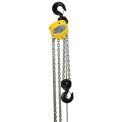 OZ Lifting Manual Chain Hoist With Std. Overload Protection 20' Lift, 5 Ton Cap.