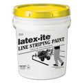Latex-ite&#174; 5040  5 Gal. Line Striping Paint, Lead-Free, Fast Dry, Yellow, 1 Each