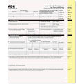 PM Company Digital Carbonless Paper 59104, 8-1/2&quot; x 11&quot;, White/Canary, 2500/Carton