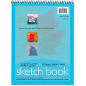 Pacon Artist&#39;s Sketch Book 103207, 9&quot; x 12&quot;, White, 30 Sheets/Pad