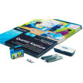 Redi-Tag Self-Stick Notes 23701, 1-1/2&quot; x 2&quot;, Neon, 100 Sheets, 12/Pack