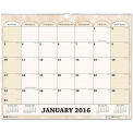 House of Doolittle Recycled Monthly Horizontal Wall Calendar, 14.88 x 12, 2024