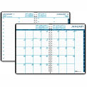 House of Doolittle Recycled 24/7 Daily Appointment Book/Monthly Planner, 10 x 7, Black, 2024