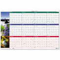 House of Doolittle Recycled Earthscapes Nature Scene Reversible Yearly Wall Calendar, 32 x 48, 2024