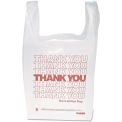 Plastic Bag &quot;Thank You&quot; With Handles 11-1/2&quot; x 6-1/2&quot; x 21&quot; 12.5 Micron - 900 Pack