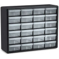 AKRO-MILS Parts Storage Cabinet - 20x6.38x15.81&quot; - (24) 4-3/8x5-1/4x2&quot; Drawers