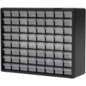 AKRO-MILS Parts Storage Cabinet - 20x6.38x15.81&quot; - (64) 2-1/8x5-1/4x1-1/2&quot; Drawers