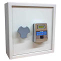 Wilson Safe Key Safe Cabinet, Electronic Lock, 9-1/2&quot;W x 17&quot;D x 22&quot;H, Gray