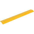 Vestil HCR-48-Y Aluminum Hose & Cable Crossover, Yellow, 48&quot; x 7-1/8&quot; x 1-1/16&quot;