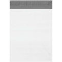2.5 Mil Self Seal Expansion Poly Mailers 13&quot;x16&quot;x2&quot; White 100 Pack