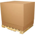 Telescoping Inner Boxes, 47-1/4&quot; x 39-1/2&quot; x 36&quot;, Kraft - Pkg Qty 5