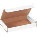 7&quot;x4&quot;x1&quot; White Corrugated Mailer - Pkg Qty 50