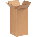6&quot; x 6&quot; x 14&quot; Tall Corrugated Boxes - Pkg Qty 25