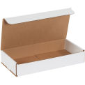 12&quot;x6&quot;x2&quot; White Corrugated Mailer - Pkg Qty 50