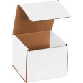 6&quot;x6&quot;x5&quot; White Corrugated Mailer - Pkg Qty 50