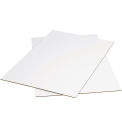 24&quot;x36&quot; White Corrugated Sheets - Pkg Qty 5
