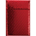 7-1/2&quot;x11&quot; Red Glamour Bubble Mailer, 72 Pack