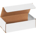 10&quot;x5&quot;x3&quot; White Corrugated Mailer - Pkg Qty 50