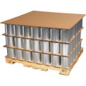 40&quot;x48&quot; Kraft Triple Wall Corrugated Sheets - Pkg Qty 5
