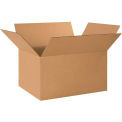 24&quot; x 17&quot; x 12&quot; Cardboard Corrugated Boxes - Pkg Qty 15