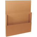 Jumbo Easy-Fold Corrugated Mailers, 48&quot; x 36&quot; x 3&quot;, Kraft, 200#/ECT-32, M48363 - Pkg Qty 20