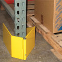 Global Industrial Extra Heavy Duty Frame Guard, Left, Steel, Yellow