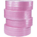 Non-Perforated Anti-Static Bubble Roll 12&quot; x 750' x 3/16&quot;, Pink, 4/PACK, BW316S12AS