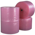 Perforated Anti-Static Bubble Roll 12&quot; x 750' x 3/16&quot;, Pink, 4/PACK, BW316S12ASP