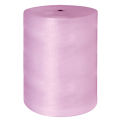 Non-Perforated Anti-Static Bubble Roll 48&quot; x 750' x 3/16&quot;, Pink, 1 Roll, BW31648AS