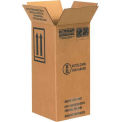 Box Partners 1 Gallon Plastic Jug Haz Mat Box 6&quot; x 6&quot; x 12-3/4&quot; 20 Pack, HAZ1050