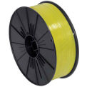 5/32&quot;x7000' Plastic Twist Tie Spool, Yellow