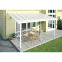 Feria&#8482; Patio Cover Kit 10'L x 20''W White