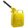 Wavian Jerry Can w/Spout & Spout Adapter, Yellow, 5 Liter/1.32 Gallon Capacity