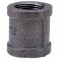 Anvil 0810080606 1" Black Malleable Coupling, Lead Free, 150 PSI