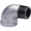 3/4&quot; Galvanized Malleable 90 Degree Street Elbow, Lead Free, 150 PSI