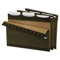 Pendaflex Ready-Tab Lift Tab Reinforced Hanging 1/3 Tab Folder, Letter, Stnd Green, 25/Box