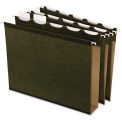 Pendaflex Ready-Tab Lift Tab, 2&quot; Cap. Hanging File Folders, Letter, Green, 20/Box
