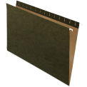 Pendaflex Essentials Hanging File Folders, Untabbed, Legal, Standard Green, 25/Box