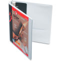 Cardinal Easy Open ClearVue Locking Slant-D Ring Binder, 1&quot;, White