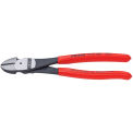 8&quot; High Leverage Diagonal Cutting Plier, Plastic Dipped Handle