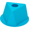 Inventory Control Cone, 10&quot;L x 10&quot;W x 5&quot;H, Turquoise