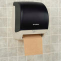 Plastic Automatic Roll Paper Towel Dispenser, 8" Roll, Smoke Gray/Beige