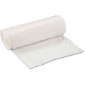 Inteplast Group Low Density Can Liner 30 Gallon 0.80 Mil, White 25 Bags/Roll 8/Box, IBSSL3036XHW