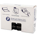Inteplast Group High Density Can Liner 16 Gallon 0.23 Mil, Black 50 Bags/Roll 20/Box, IBSS243306K