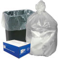 Ultra Plus High Density Can Liners 7-10 Gallon 0.31 Mil, Natural 1000 Bags/Box, WBIHD24248N