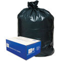 Classic 2-Ply Low Density Can Liners 40-45 Gallon 0.60 Mil, Black 250 Bags/Box, WBI404616B