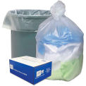 Ultra Plus High Density Can Liners 30 Gallon 0.39 Mil, Natural, 500 Bags/Box, WBIHD303710N