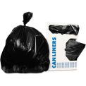 Heritage Low Density Can Liners 20-30 Gallon 0.90 Mil, Black 250 Bags/Box, HERH6036TK